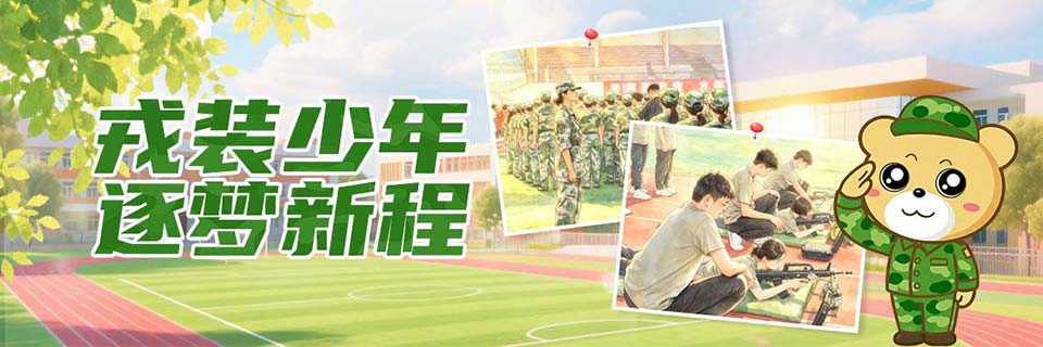 戎装少年，逐梦新程